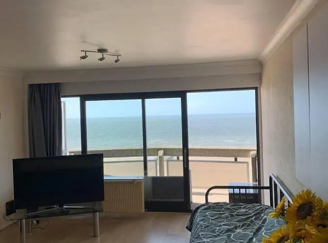 Stunning 1-Bed Apartment In Oostende Beach-View